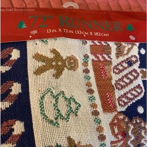 Gingerbread style Home for the Holidays Runner & Placemats